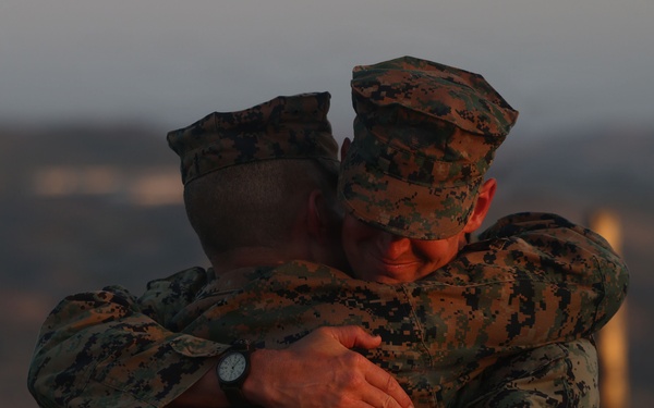 Sgt. Maj. John A. Trickler summits First Sergeant’s Hill for promotion ceremony