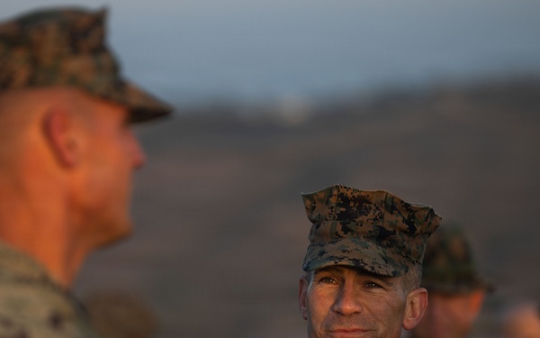Sgt. Maj. John A. Trickler summits First Sergeant’s Hill for promotion ceremony