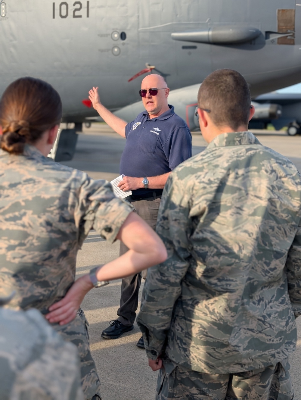 Barksdale AFB hosts Civil Air Patrol Louisiana Wing cadets for B-52 immersion