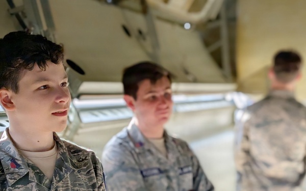 Barksdale AFB hosts Civil Air Patrol Louisiana Wing cadets for B-52 immersion