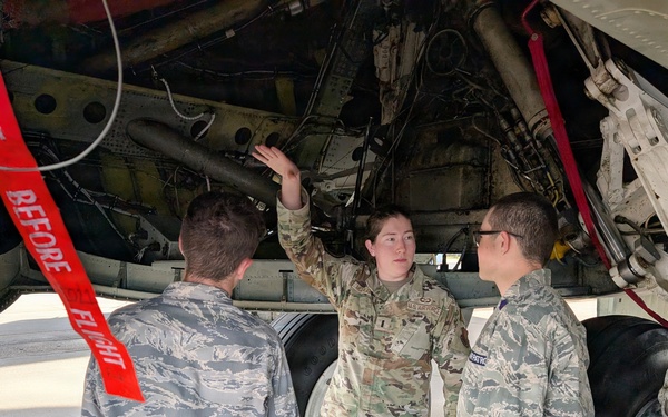 Barksdale AFB hosts Civil Air Patrol Louisiana Wing cadets for B-52 immersion