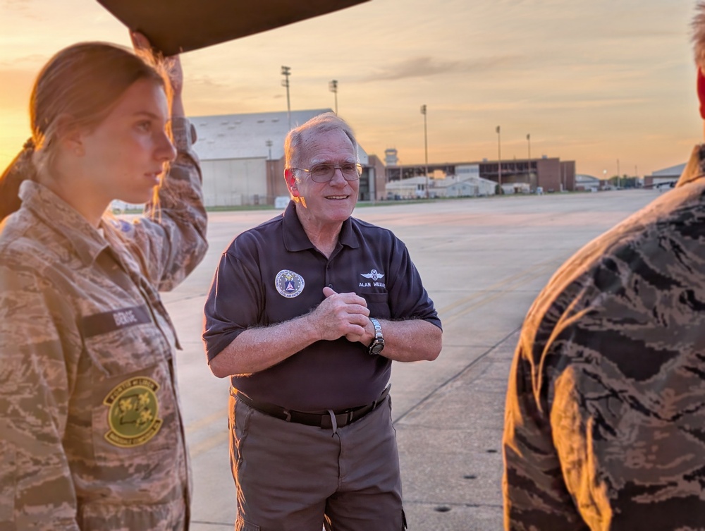 Barksdale AFB hosts Civil Air Patrol Louisiana Wing cadets for B-52 immersion