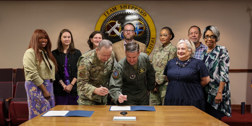 Three Proclamations, One Community: A Month of Awareness and Support at Sheppard AFB