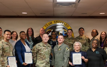 Three Proclamations, One Community: A Month of Awareness and Support at Sheppard AFB