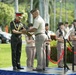 Honor Ceremony at Historic Palm Circle, Fort Shafter, Hawaii