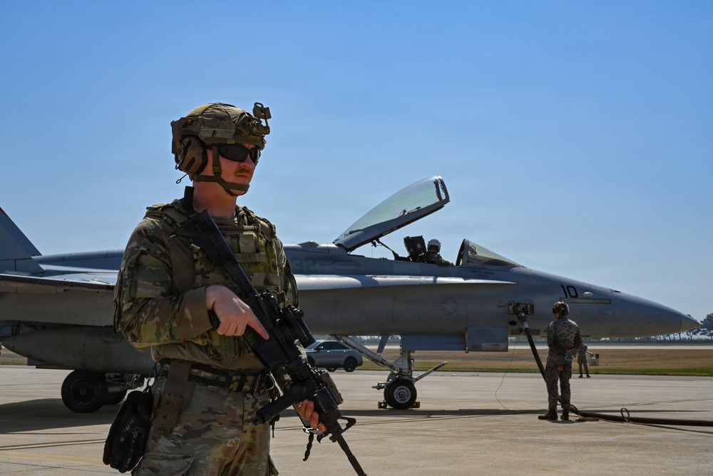 Freedom Flag 26-1: 31 CABS establishes contingency location for hot pit refueling