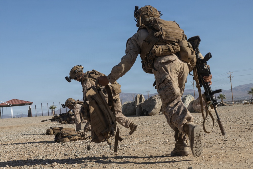 U.S. Marines Conduct a NEO as part of WTI at MCAGCC