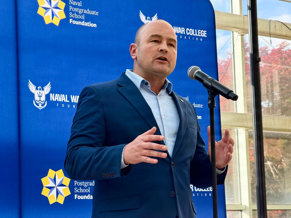 DARPA director addresses U.S. Naval War College, Naval Postgraduate School alumni and faculty at capital area event