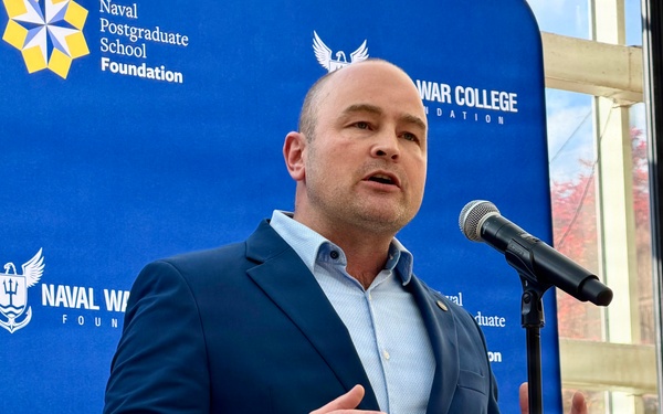 DARPA director addresses U.S. Naval War College, Naval Postgraduate School alumni and faculty at capital area event