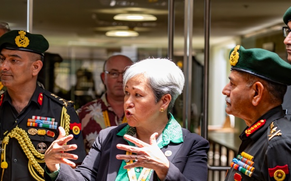 DKI APCSS Explore Opportunites With Indian Army