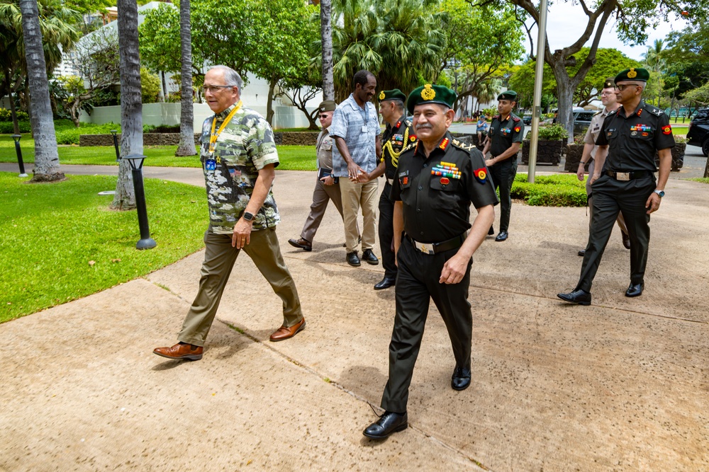 DKI APCSS Explore Opportunites With Indian Army