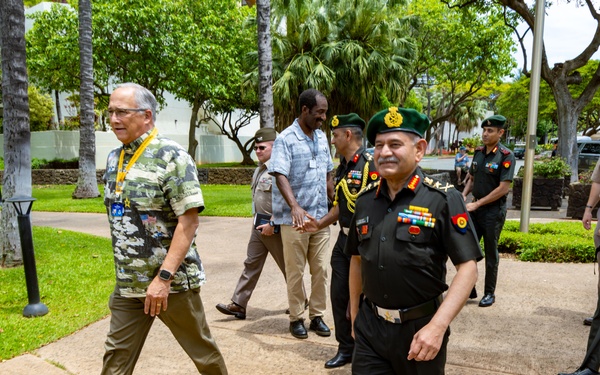 DKI APCSS Explore Opportunites With Indian Army