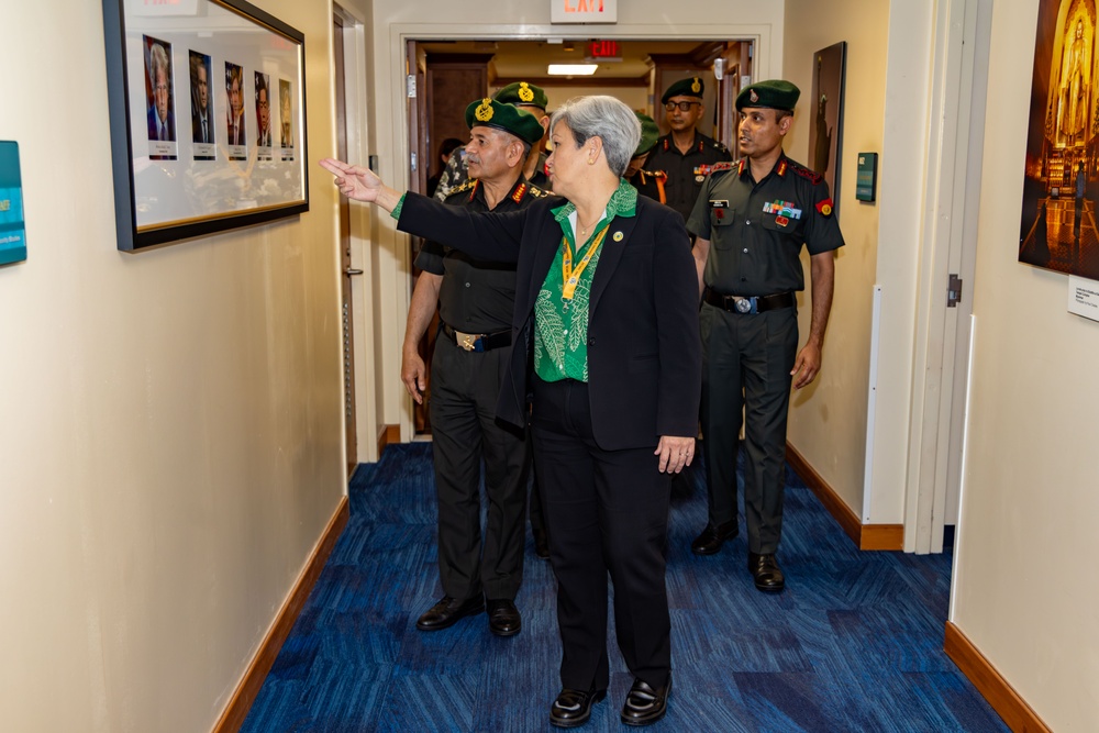 DKI APCSS Explore Opportunites With Indian Army