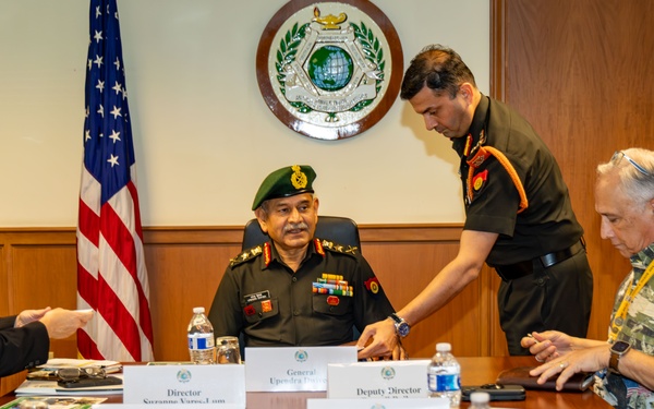 DKI APCSS Explore Opportunites With Indian Army