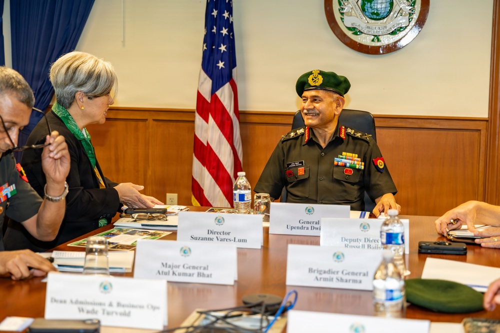 DKI APCSS Explore Opportunites With Indian Army