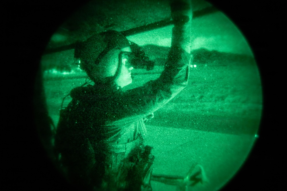U.S. Marines with HMLA-169 provide close air support to 1st Recon Bn