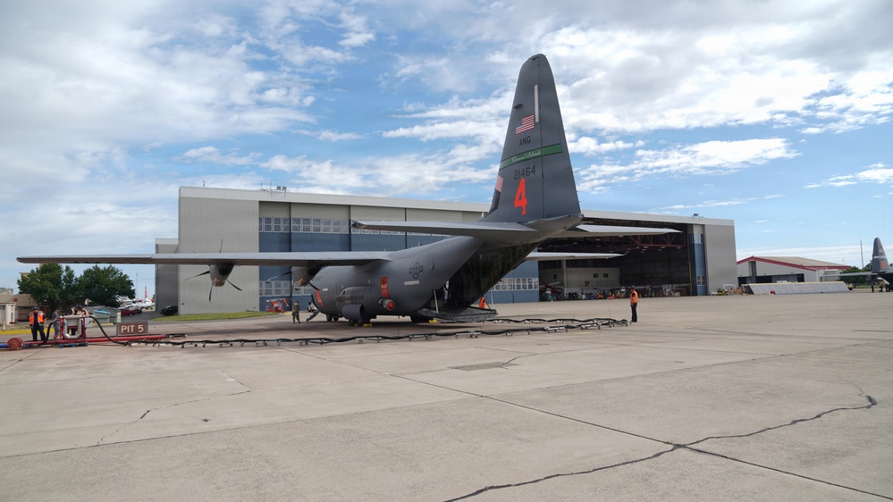 146th Airlift Wing begins MAFFS recertification training ahead of wildfire season