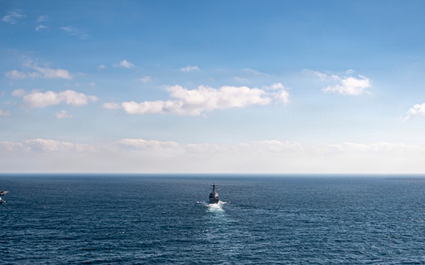 Nimitz Conducts a Bilateral Exercise Alongside Chilean Navy