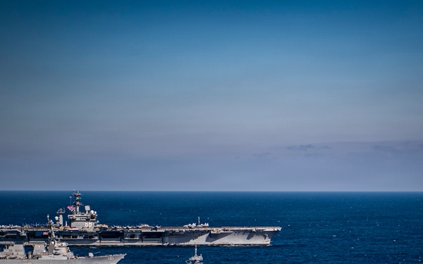 Nimitz Conducts a Bilateral Exercise Alongside Chilean Navy