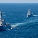 Chilean Navy and Nimitz Carrier Strike Group Photo Exercise