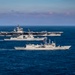 Chilean Navy and Nimitz Carrier Strike Group Photo Exercise