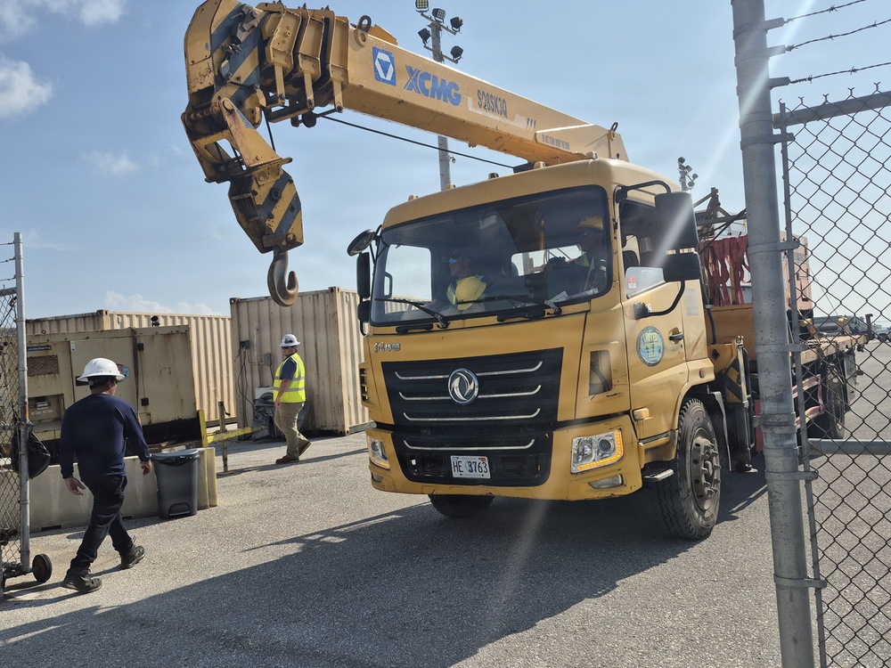 USACE Responds to Typhoon Sinlaku