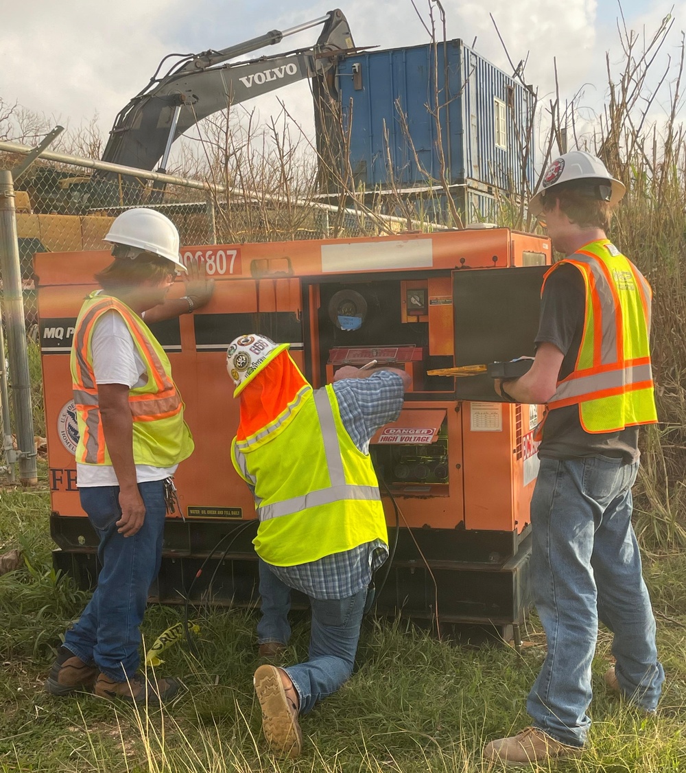 Generator Install at Saipan Water Facility