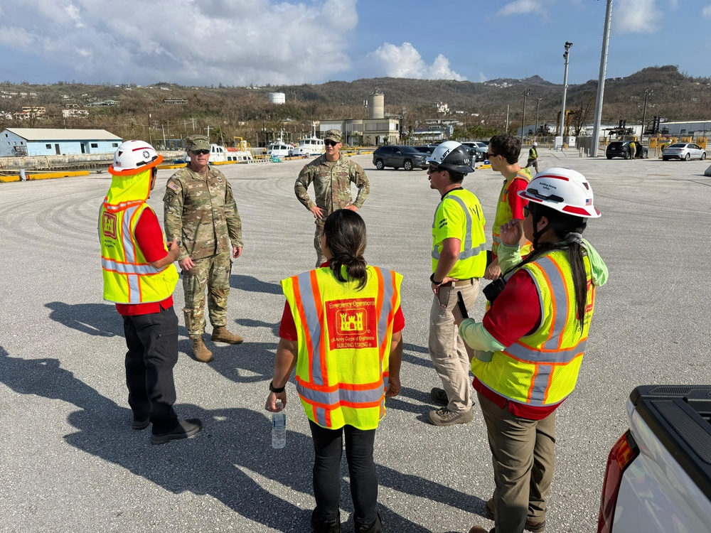 USACE Responds to Typhoon Sinlaku