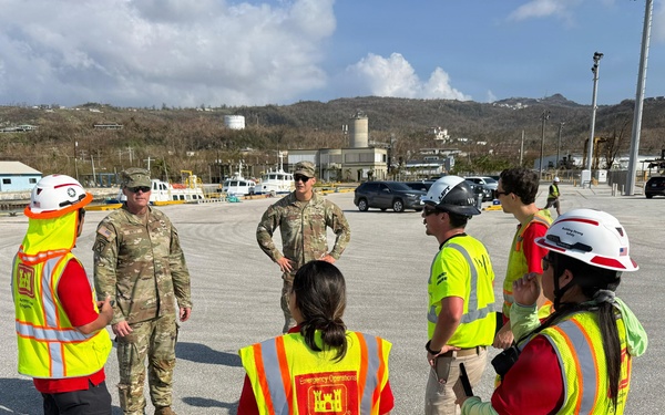 USACE Responds to Typhoon Sinlaku