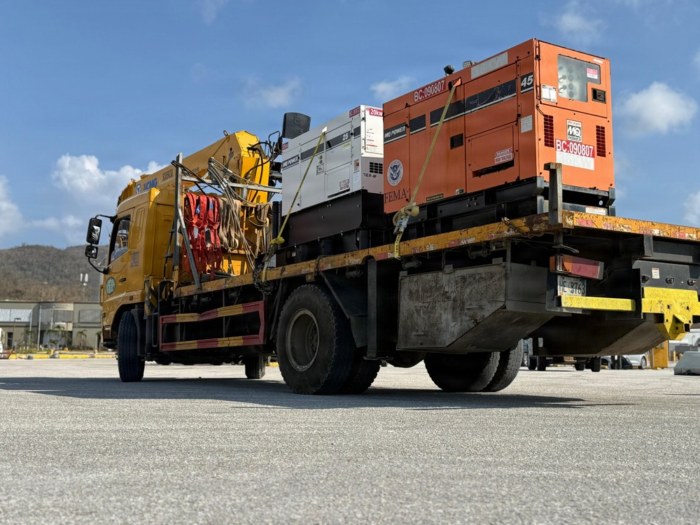 USACE Responds to Typhoon Sinlaku