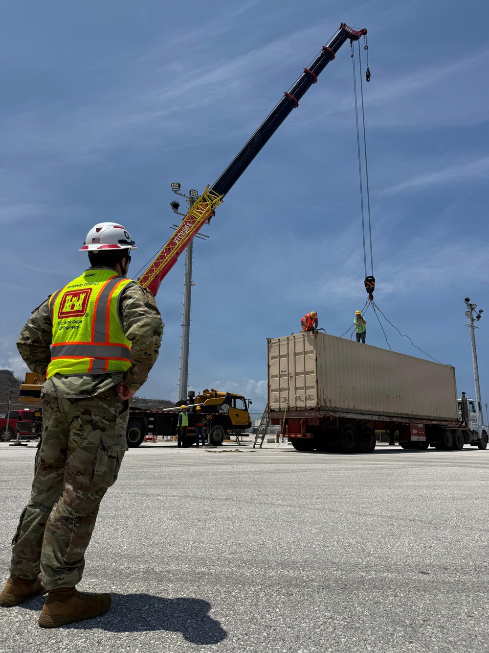 USACE Responds to Typhoon Sinlaku
