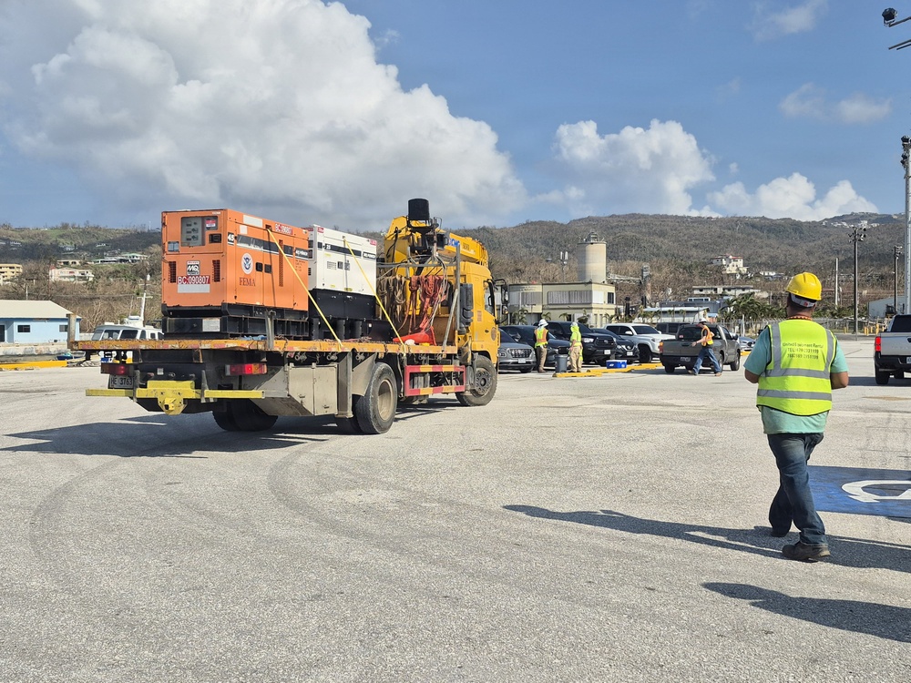 USACE Responds to Typhoon Sinlaku