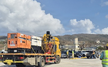 USACE Responds to Typhoon Sinlaku