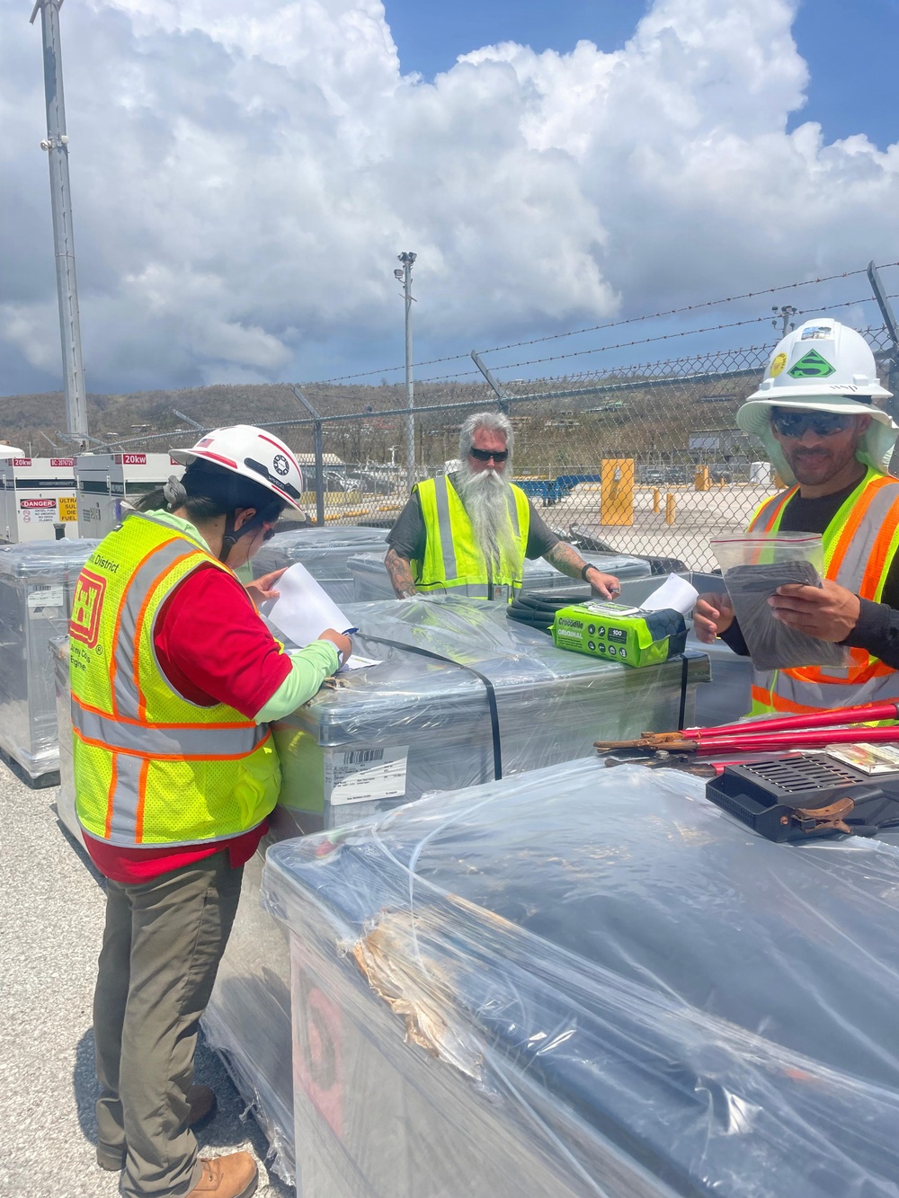 USACE Responds to Typhoon Sinlaku