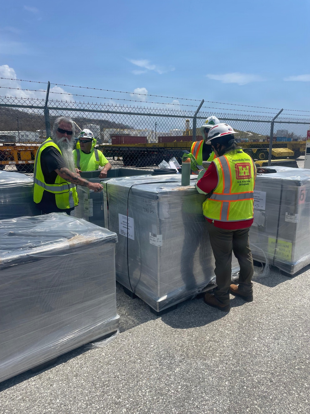 USACE Responds to Typhoon Sinlaku