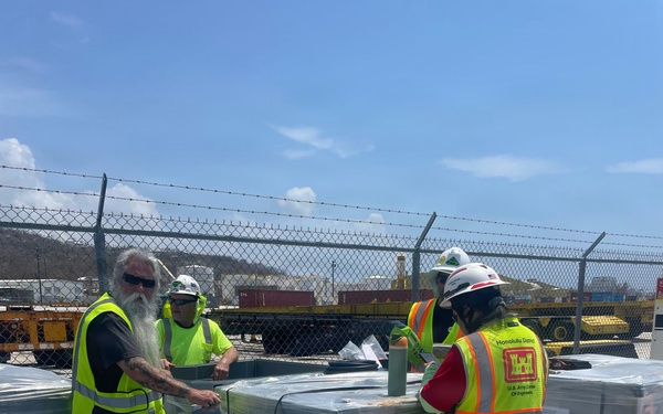 USACE Responds to Typhoon Sinlaku