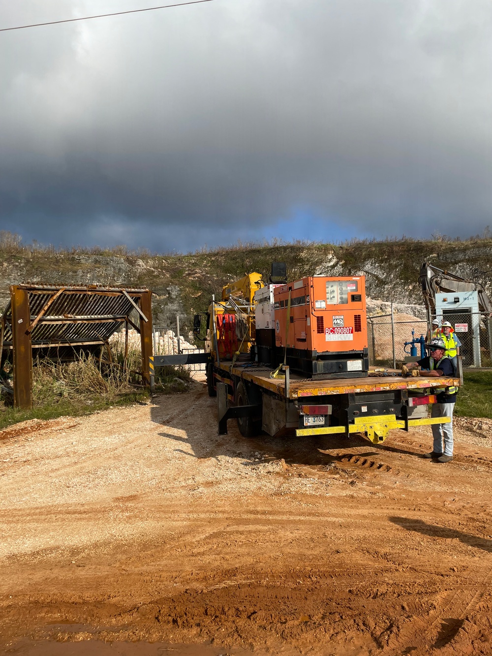 USACE Responds to Typhoon Sinlaku