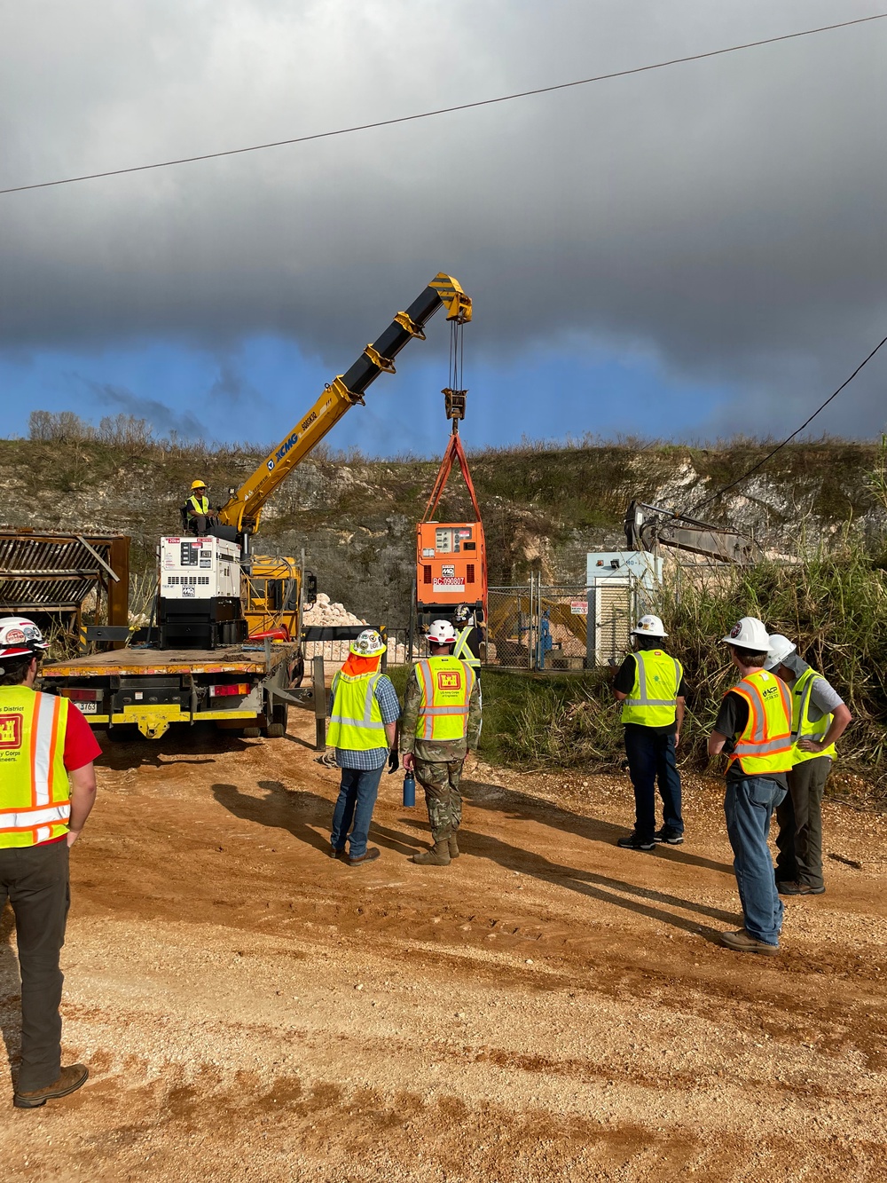 USACE Responds to Typhoon Sinlaku