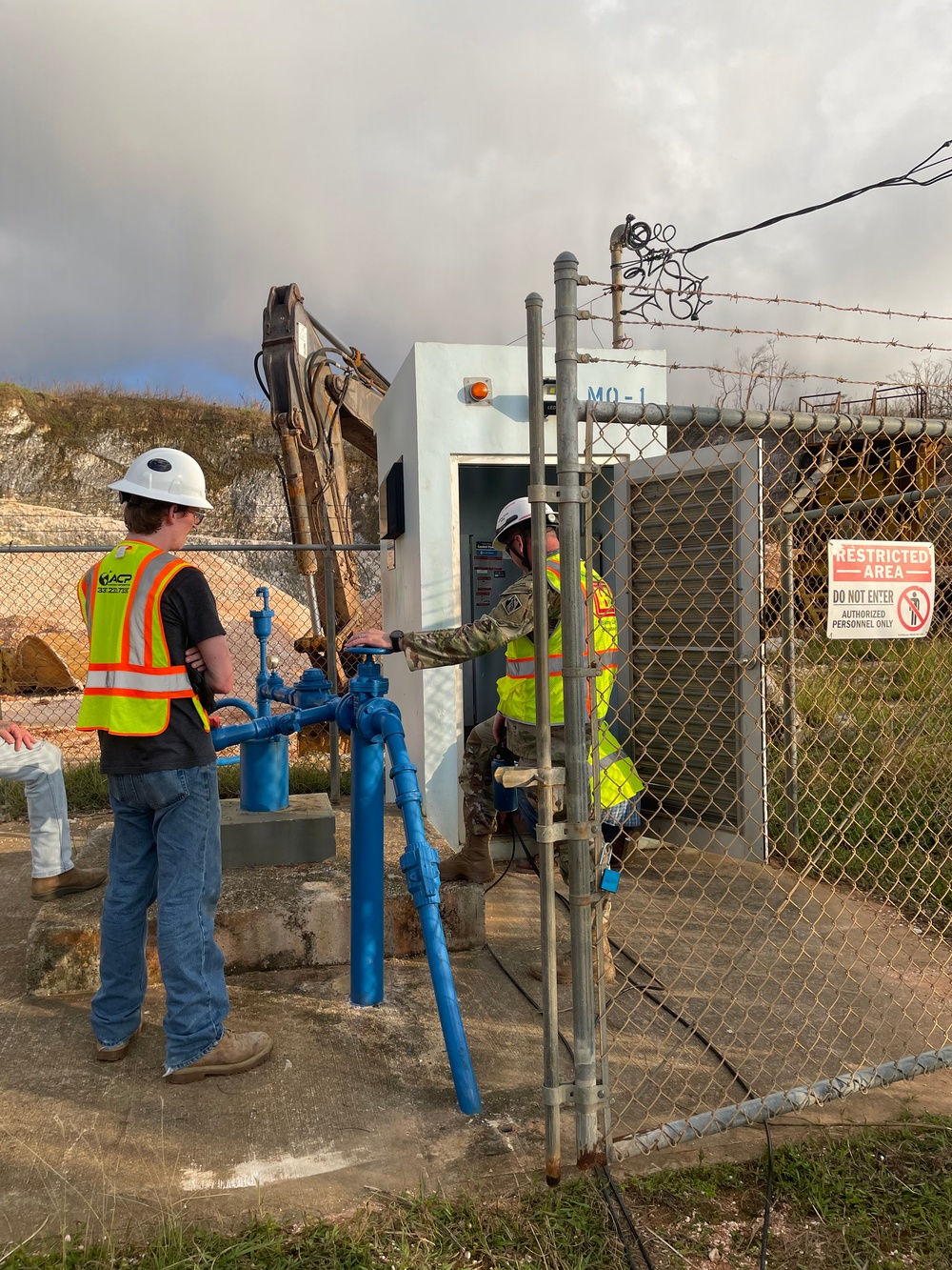 USACE Responds to Typhoon Sinlaku