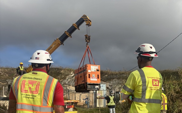 USACE Responds to Super Typhoon Sinlaku