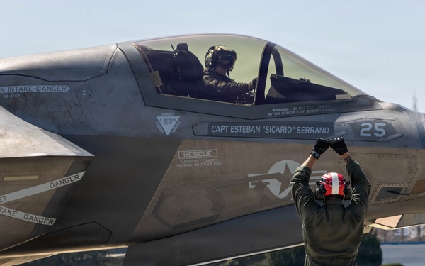 VMFA-242 takes to the skies out of Gwangju Air Base