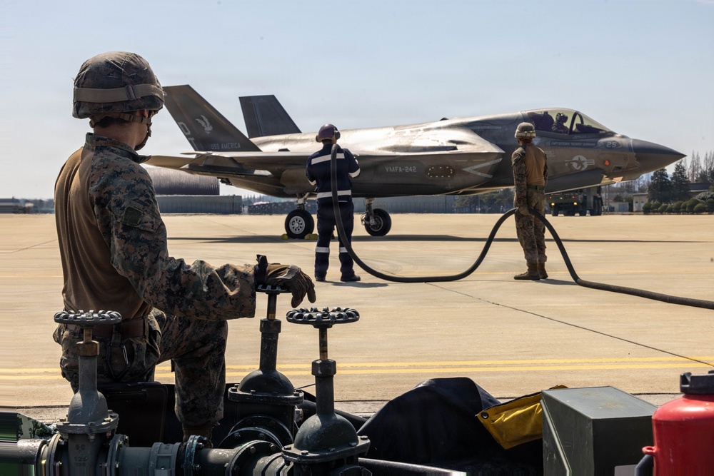 VMFA-242 takes to the skies out of Gwangju Air Base