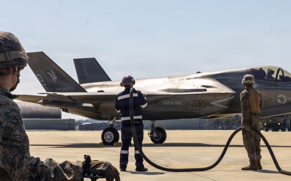 VMFA-242 takes to the skies out of Gwangju Air Base