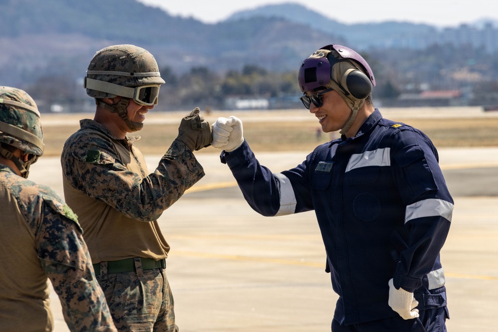 VMFA-242 takes to the skies out of Gwangju Air Base