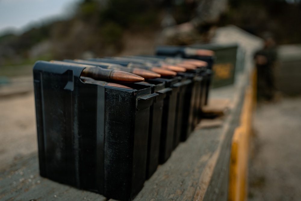 U.S. Marines Participate in a Sniper Range on Rodriguez Live Fire Complex