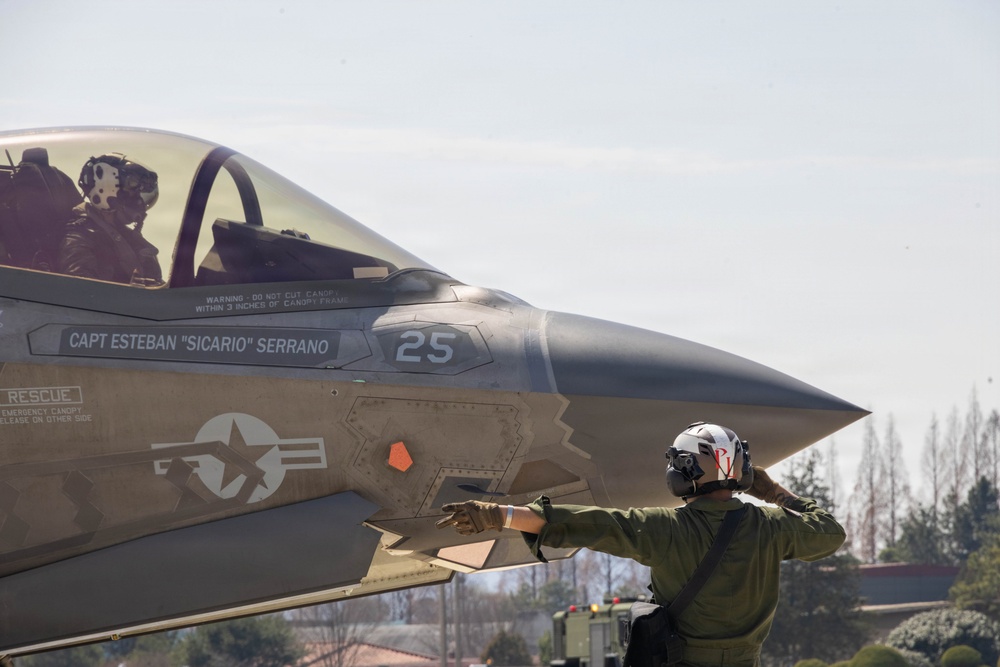 VMFA-242 takes to the skies out of Gwangju Air Base