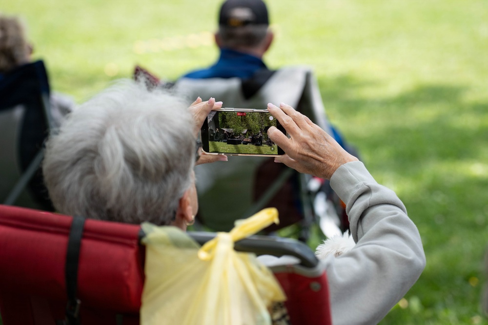 U.S. Naval Academy Band performs in Great Smokey Mountain National Park