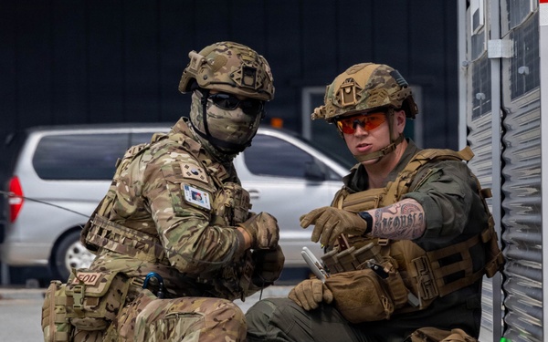 U.S. Marines and ROKAF train interoperability