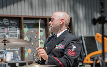 U.S. Naval Academy Band performs in Great Smokey Mountain National Park