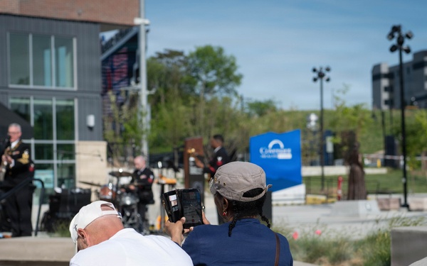U.S. Naval Academy Band performs at Knoxville Smokies Baseball Game